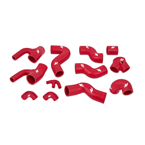 Silicone Turbo Hose Kit, Red, fits Audi S4 1997-2002