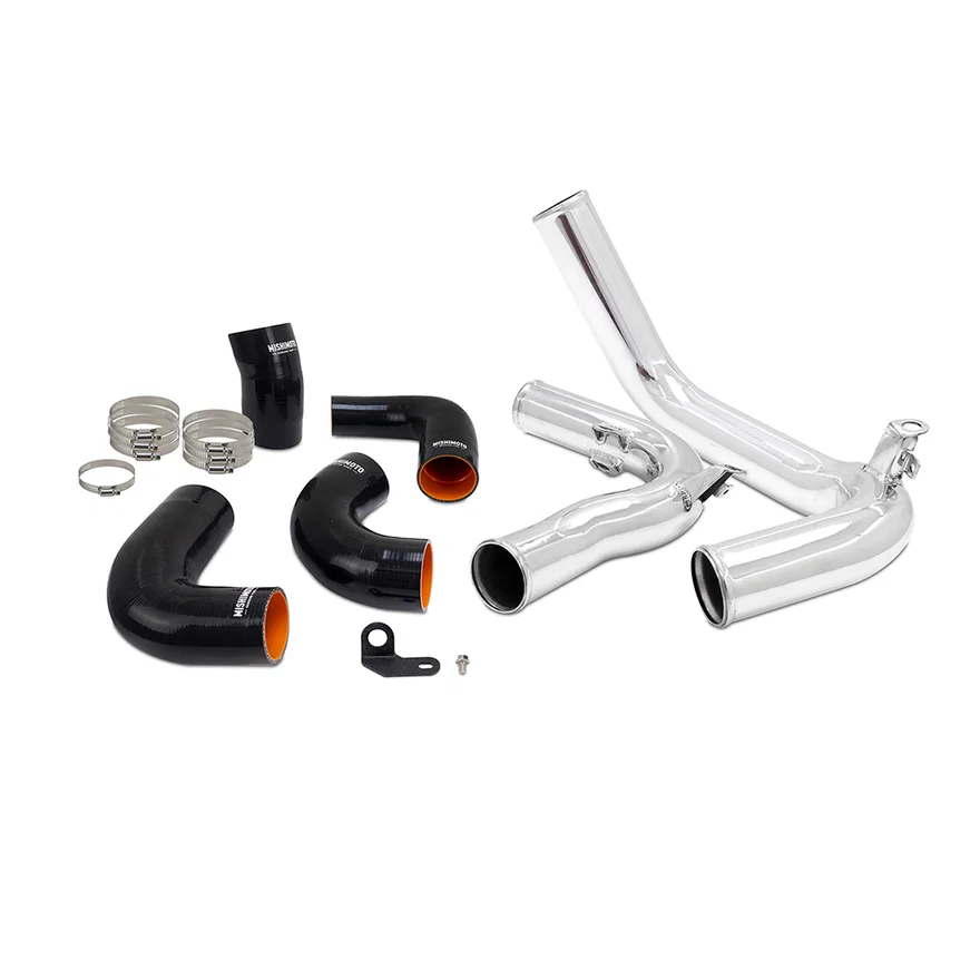 Intercooler Pipe Kit, Polished, fits Volkswagen GTI MK8 MQB 2022+