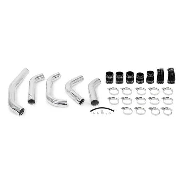Intercooler Pipe Kit, Polished, Hot-side, fits Ford F-150 3.5L EcoBoost 2015-16