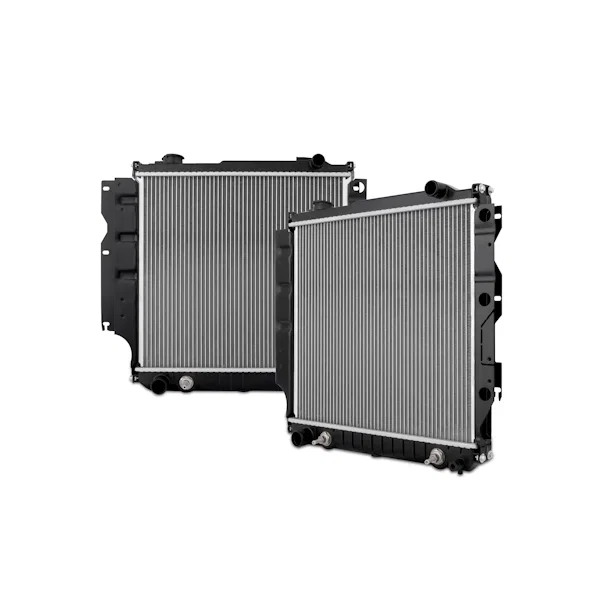 Replacement Radiator, fits Jeep Wrangler YJ, L4, & L6 OEM 1987-1995