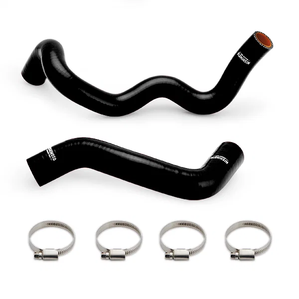Silicone Radiator Hoses, Black, fits Ford Focus RS 2016-2018