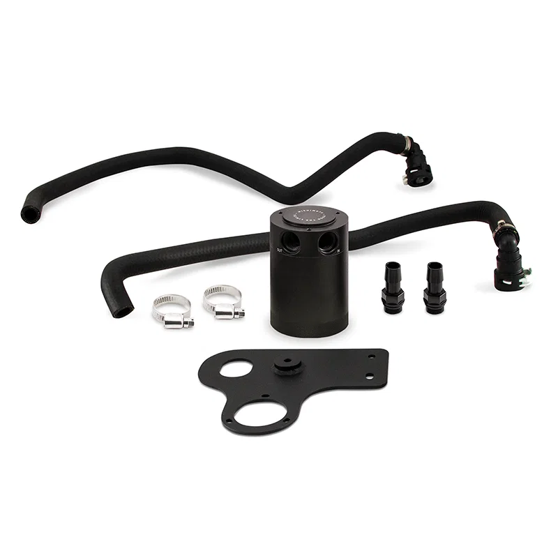 Ford Mustang GT Baffled Oil Catch Can, PCV Side, 2018-2023