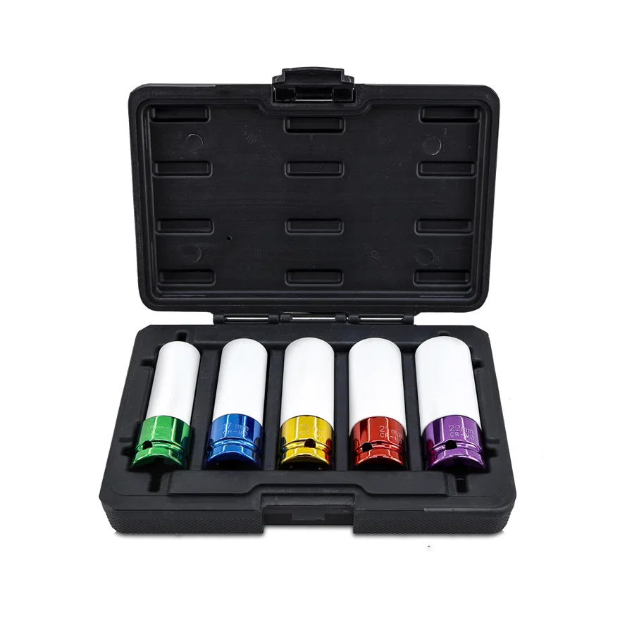 5-Piece Non-Marring 1/2 in Wheel Nut Socket Set