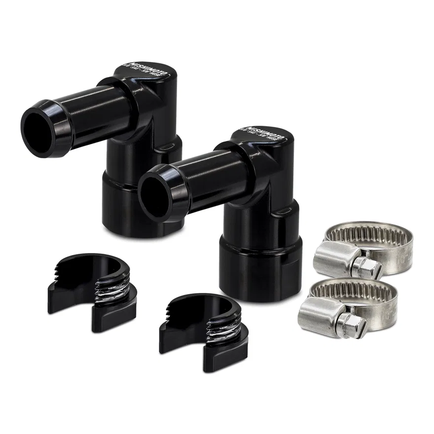 Heater Supply & Return Hose Fitting Set, fits Dodge Durango 2011+