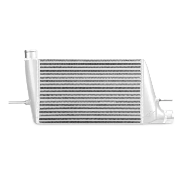 Front Intercooler, Silver, fits Mitsubishi Lancer Evolution X 2008-2015