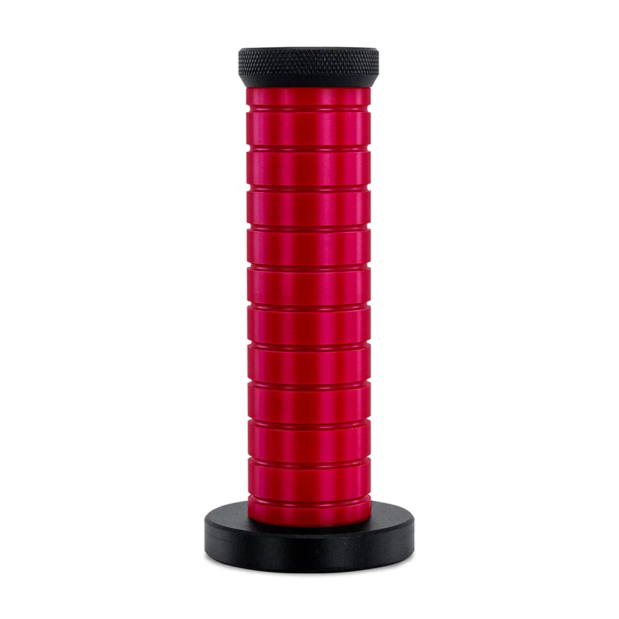MMSK-BMXBKRDH Shift Knob, Black Top/Bottom, Red BMX Grip