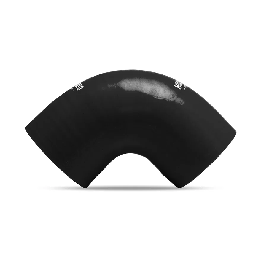 90-Degree Coupler, Black, Silicone, 2.50in