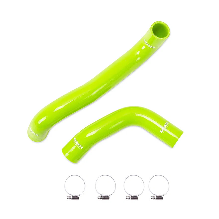 Silicone Radiator Hose Kit, Neon Yellow, fits Subaru WRX 2008-2014 / STI 2008-21