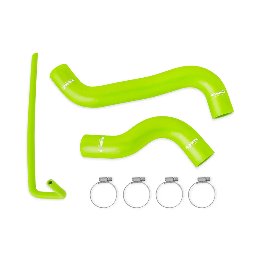 Silicone Radiator Hose Kit, Neon Yellow, fits Subaru WRX 2015-2021