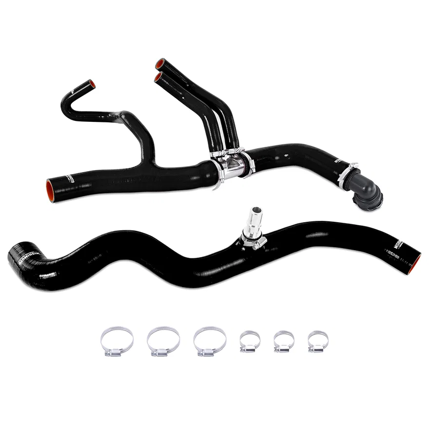 Silicone Coolant Hose Kit, Black, fits Ford F-150 Raptor 3.5L EcoBoost 2017