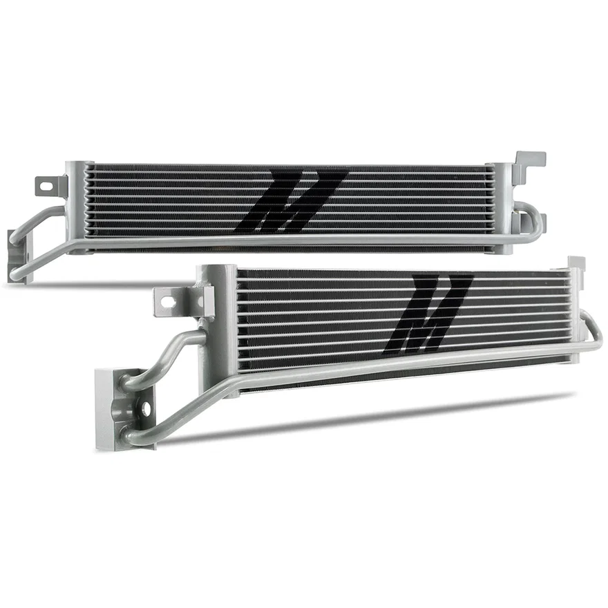 Front Transmission Cooler, Silver, fits Jeep Wrangler 2018+ / Gladiator 2020+