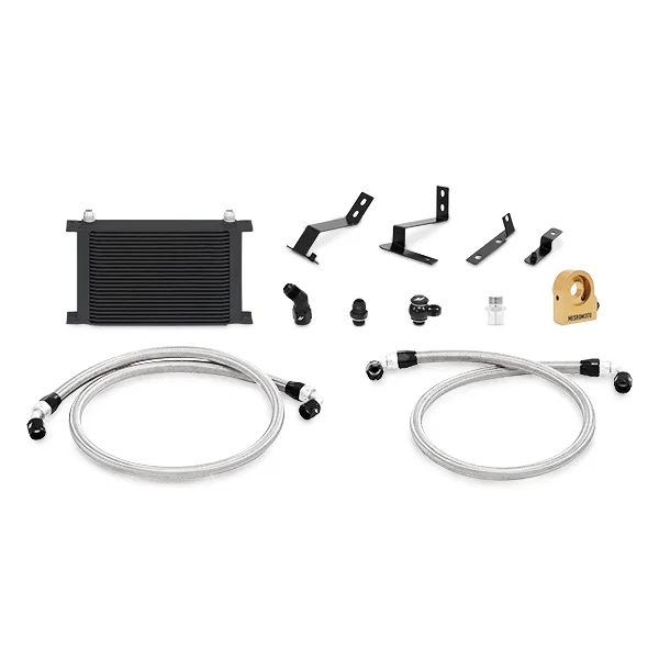Oil Cooler Kit, Black, Thermostatic, fits Chevrolet Camaro SS 2016-2024