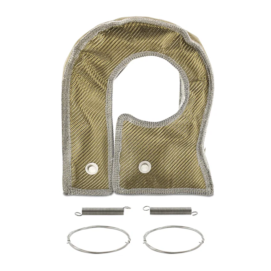 Titanium Turbo Blanket, fits Chevrolet/GMC 6.6L LB7 Duramax 2001-2004