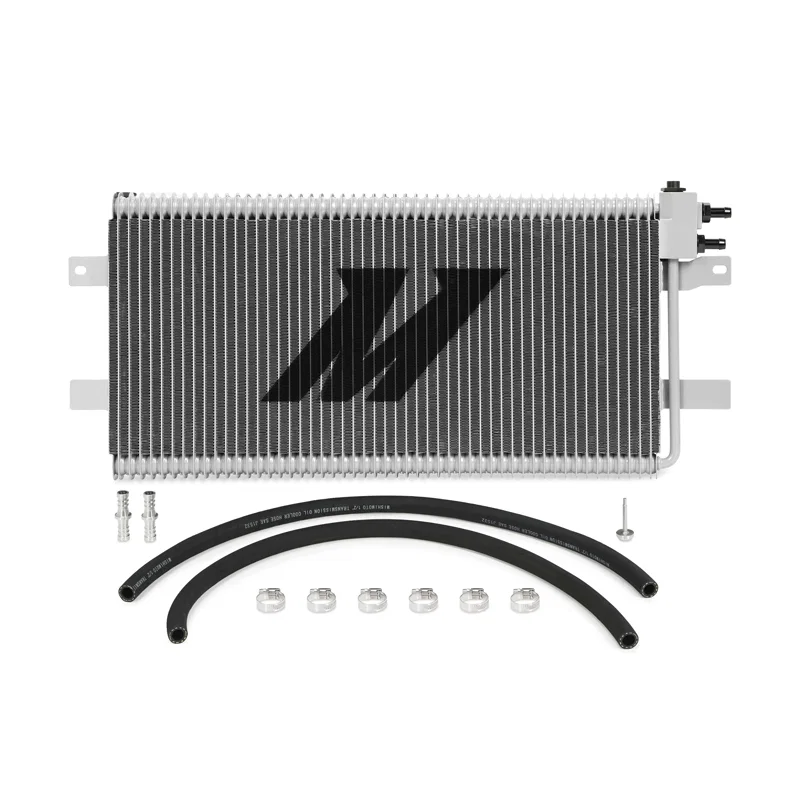 Transmission Cooler, Silver, fits Dodge Ram 5.9L/6.7L Cummins 2003-2009