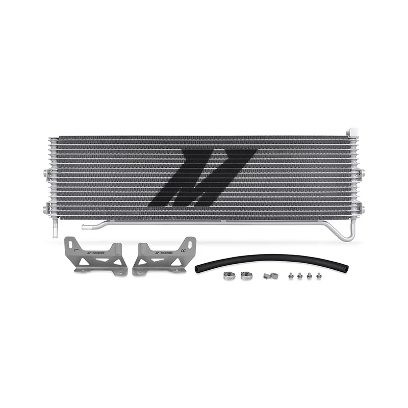 Transmission Cooler, Silver, fits Ford 6.4L Powerstroke 2008-2010