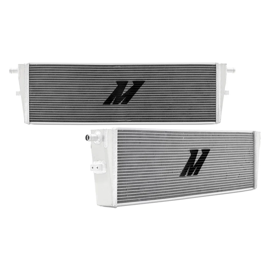 Air-to-Water Heat Exchanger, Single Pass, 26in x 7.7 in x 2.2 in Core, 750HP