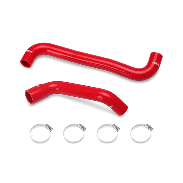 Silicone Radiator Hose Kit, Red, fits Chevrolet C6 Corvette/Z06 2009-2014