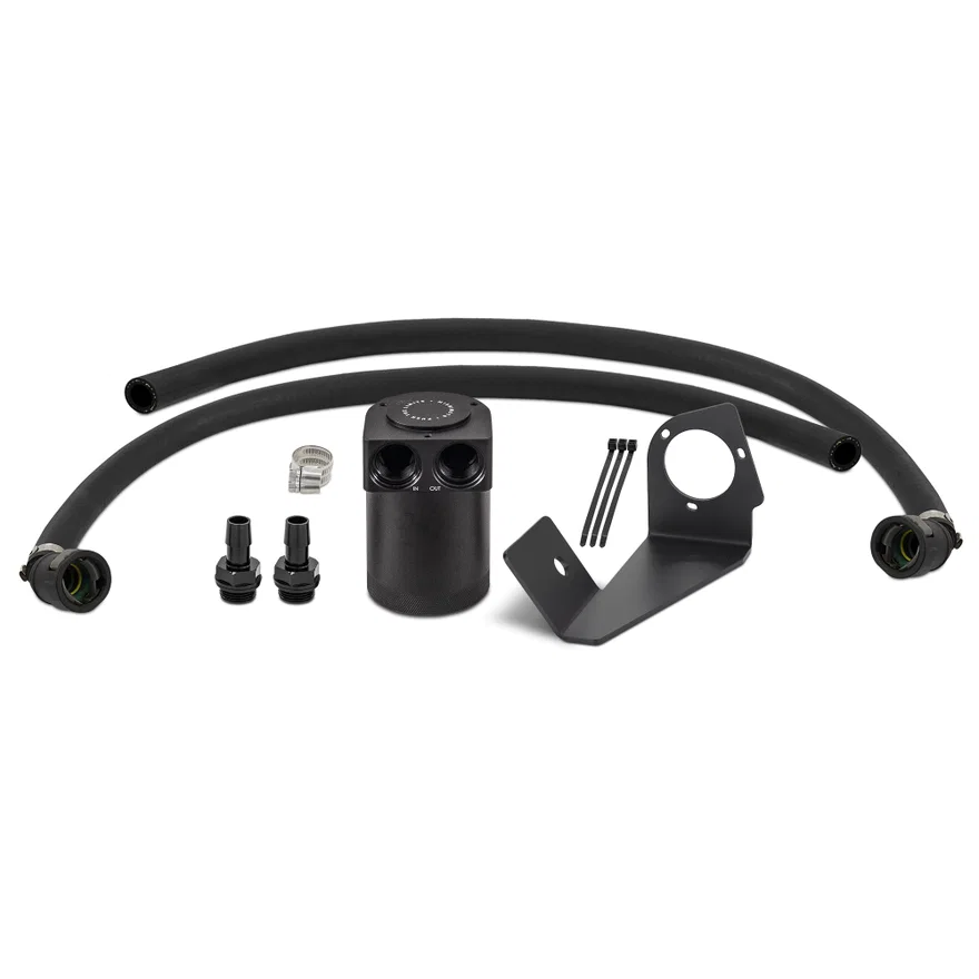 Baffled Oil Catch Can Kit, fits Ram 1500 3.0L Hurricane 2025+