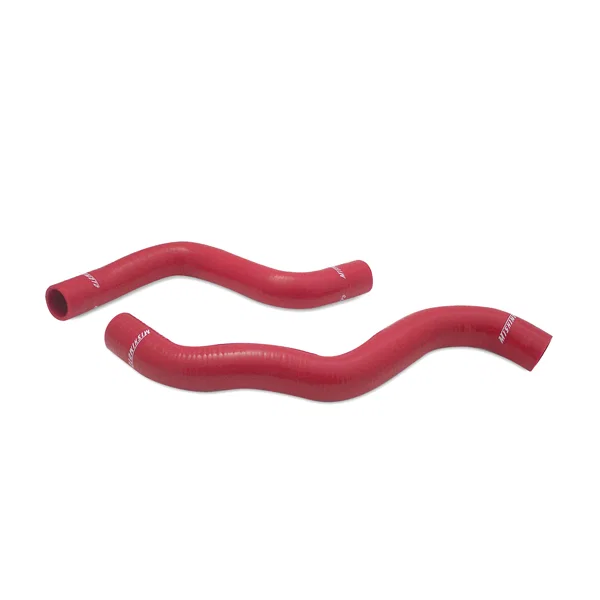 Silicone Radiator Hose Kit, Red, fits Mitsubishi Lancer Evolution 9 2005-2007