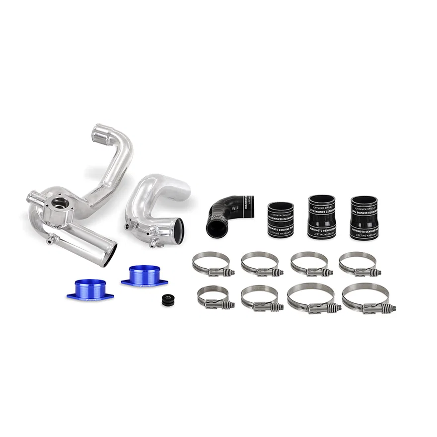 Intercooler Pipe Kit, Polished, fits Ford Bronco 2.3L EcoBoost 2021+