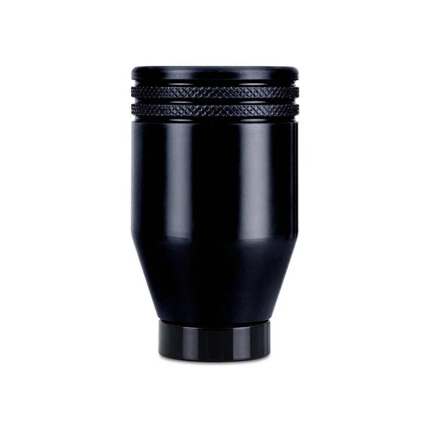 Shift Knob, Black, w/Black Core, Weighted, fits Subaru WRX 2022+