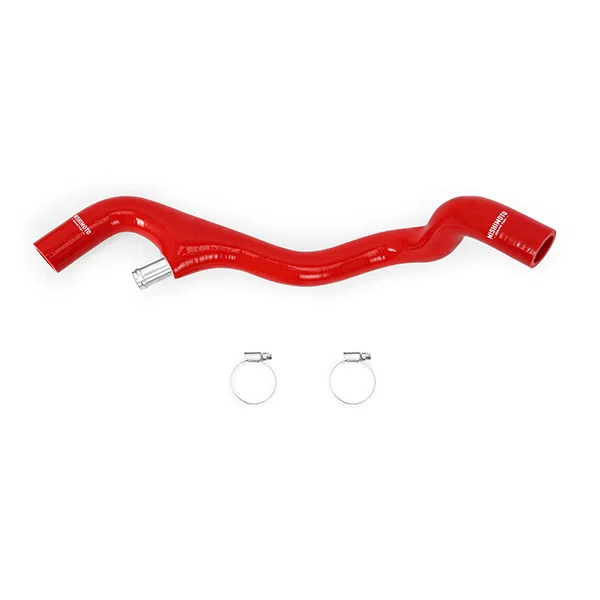 Lower Overflow Hose, Red, fits Ford 6.0L Powerstroke 2005-2007