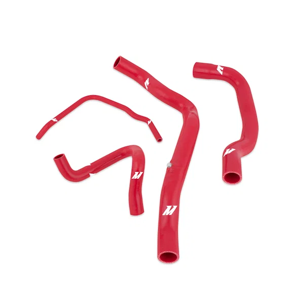 Silicone Hose Kit, Red, fits Mini Cooper S Supercharged 2002-2008