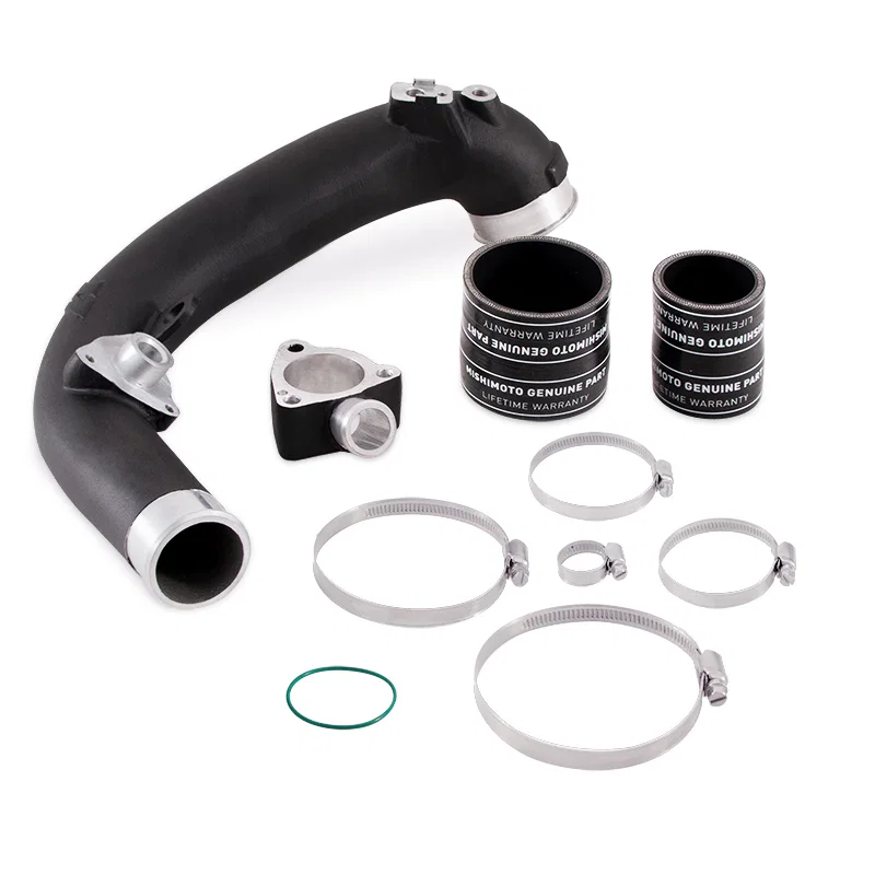 Intercooler Pipe Kit, Black, fits Jeep Wrangler JL 2.0L 2018-2023