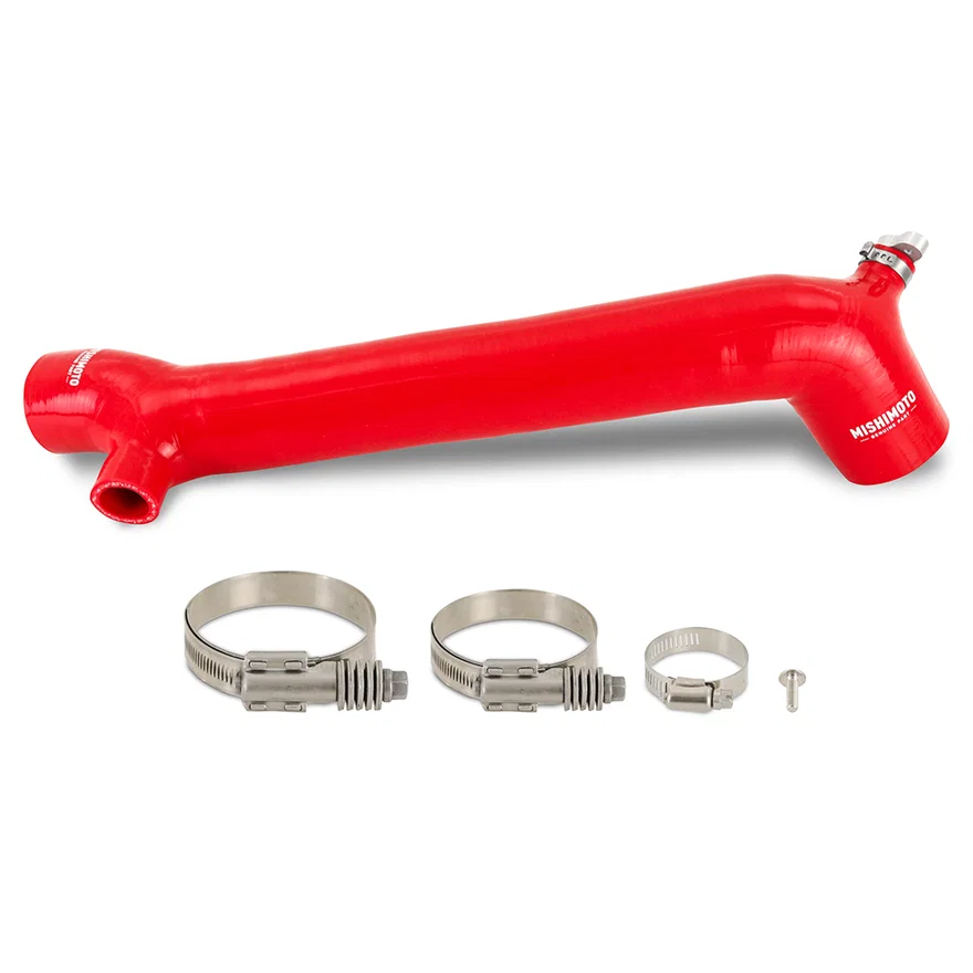 Silicone Charge Tube, Red, fits Polaris RZR XP Turbo 2016-2024