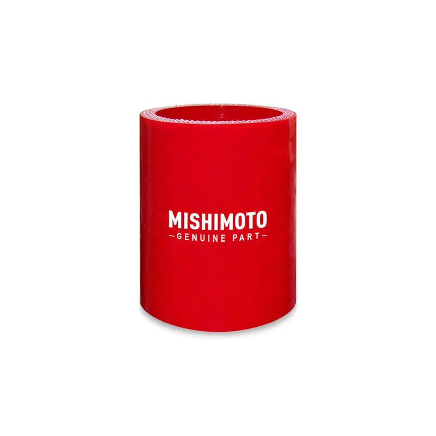 Straight Coupler, Red, Silicone, 2.75in