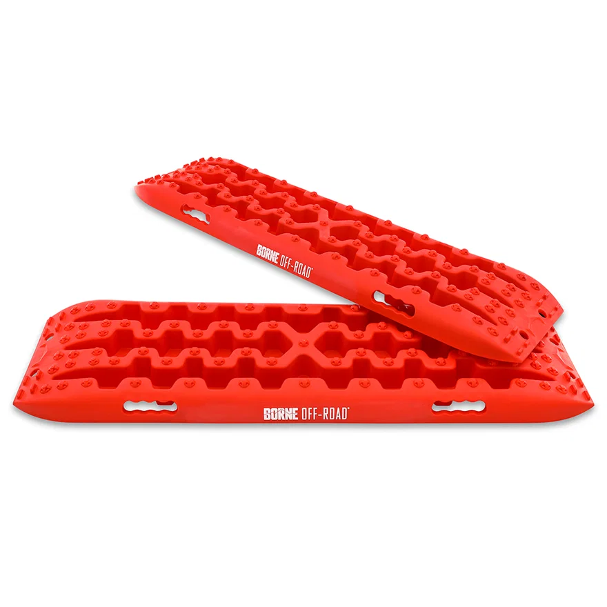 Borne Off-Road BNRB-109RD Traction Board Set, Red
