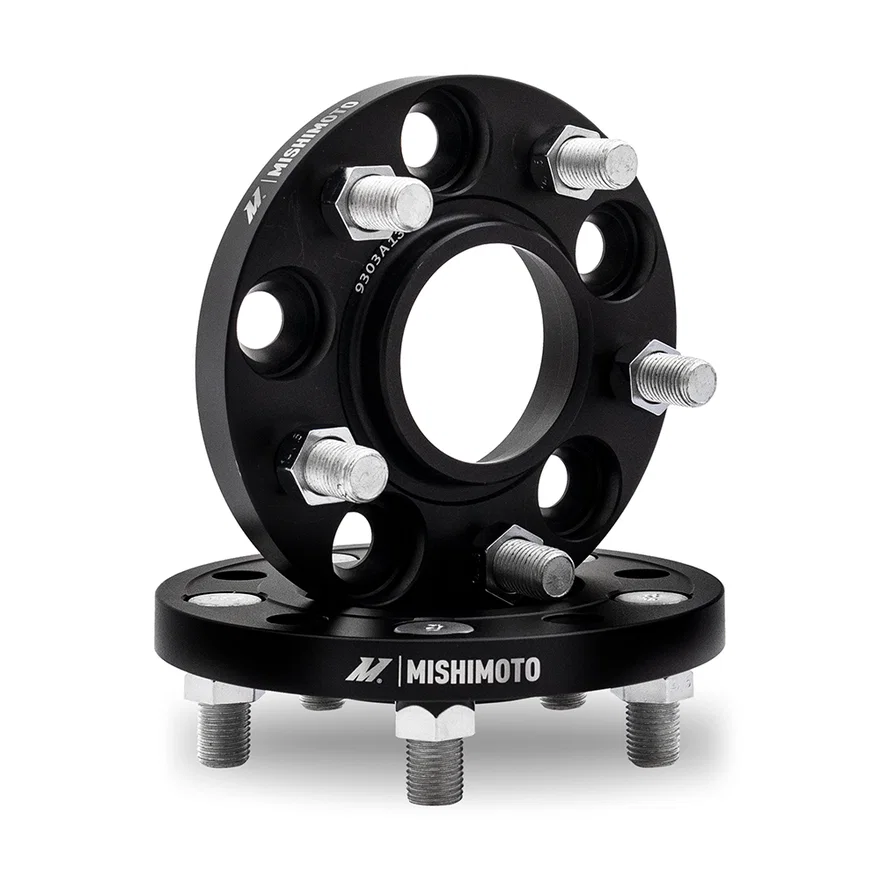 Wheel Spacers, Black, 5x114.3, 60.1 Center Bore, M12x1.5 20mm for Toyota GR Corolla