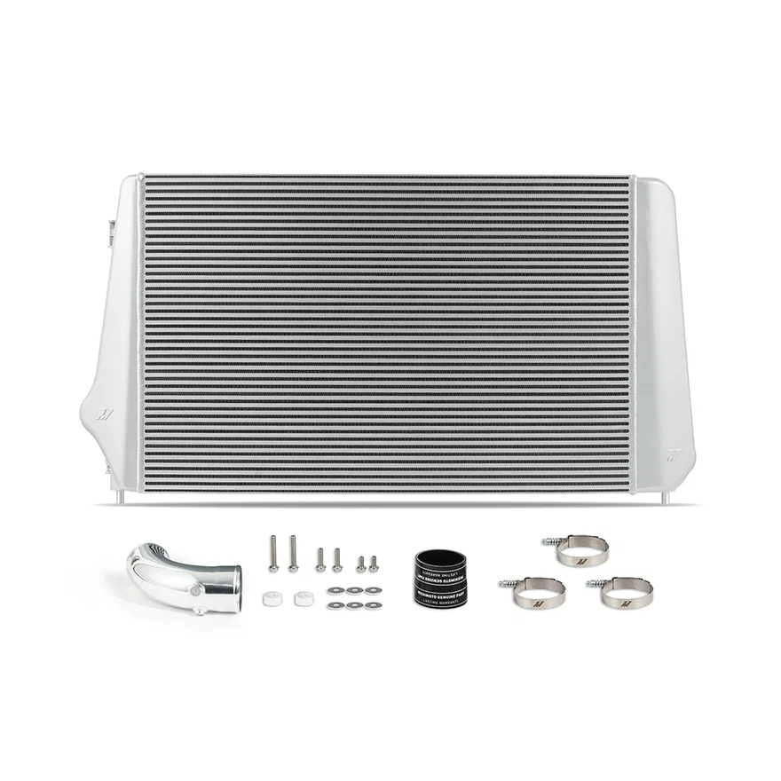 Front Intercooler, Silver, fits Chevrolet/GMC 6.6L Duramax L5P 2017-2019