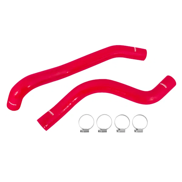 Silicone Radiator Hose Kit, Red, fits Ford Mustang EcoBoost 2015-2017