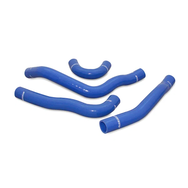 Silicone Radiator Hose Kit, Blue, fits Mitsubishi Lancer Evolution X 2008-2015