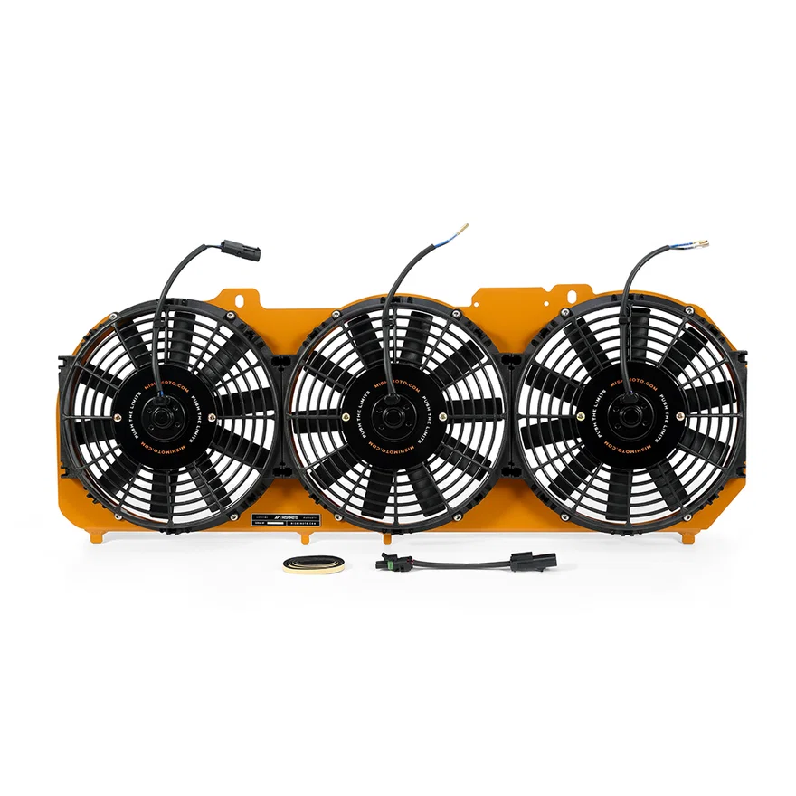 Performance Aluminum Fan Shroud, Gold, fits Jeep Cherokee XJ 4.0L 1989-2001