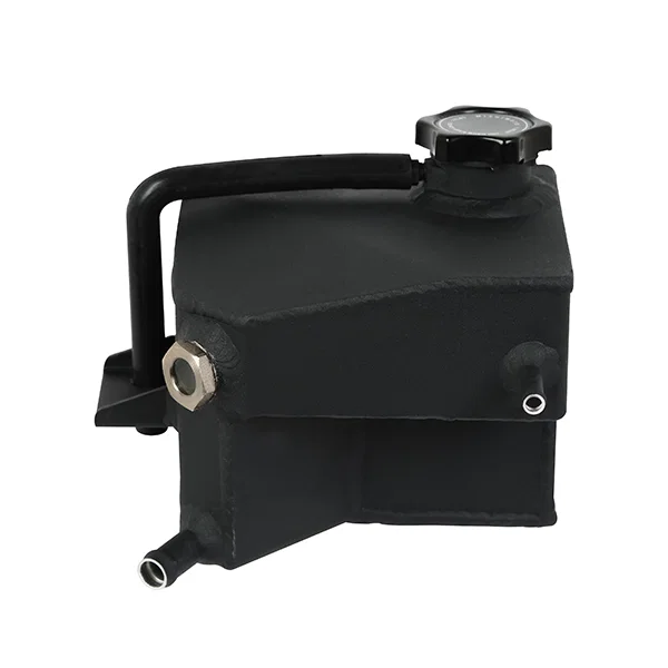 Aluminum Expansion Tank, Black, fits Honda Civic Type R 2017+