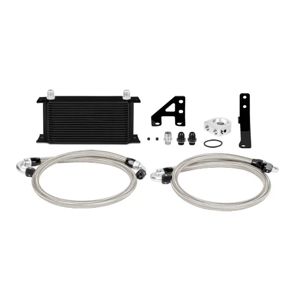 Oil Cooler Kit, Black, fits Subaru WRX STI 2015-2021