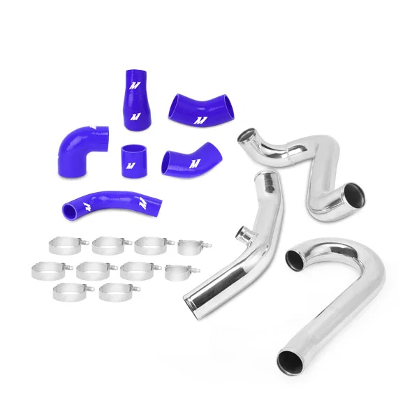 Intercooler Pipe Kit, Blue, fits Mitsubishi Lancer Evolution 7/8/9 2001-2007