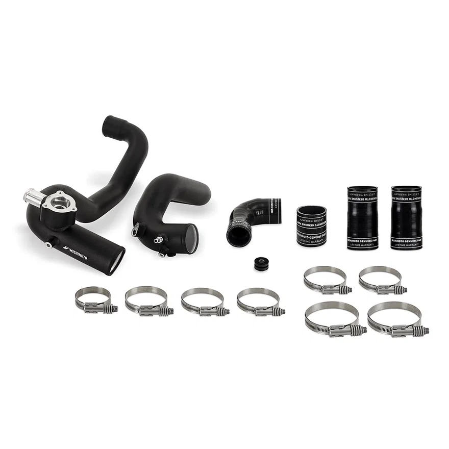 Intercooler Pipe Kit, Black, High-Mount, fits Ford Bronco 2.3L EcoBoost 2021+