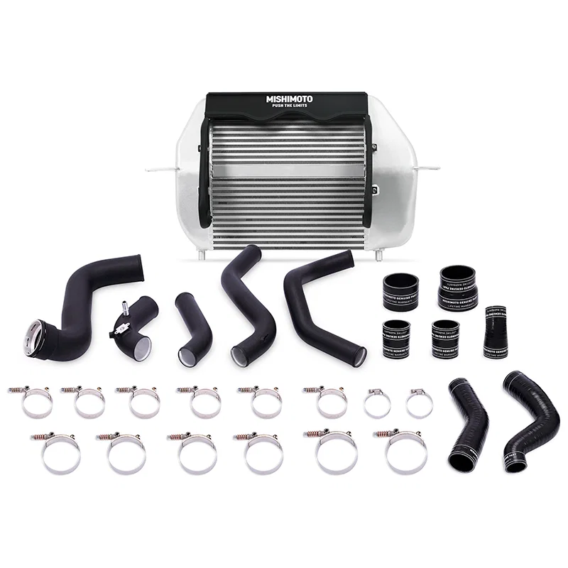 Intercooler Kit, Silver/Black, fits Ford F-150 EcoBoost 2011-2014