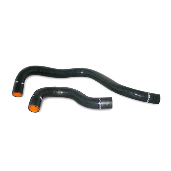 Silicone Radiator Hose Kit, Black, fits Acura Integra 1990-1993