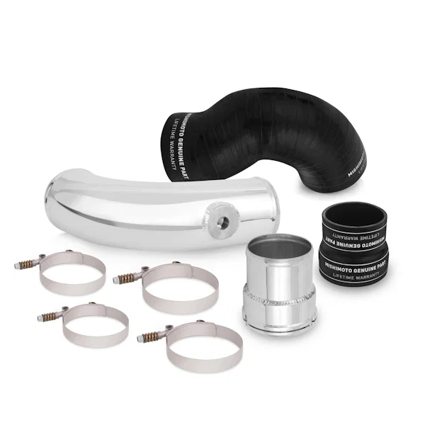 Intercooler Pipe Kit, Black, Cold-side, fits Ford 6.7L Powerstroke 2017+
