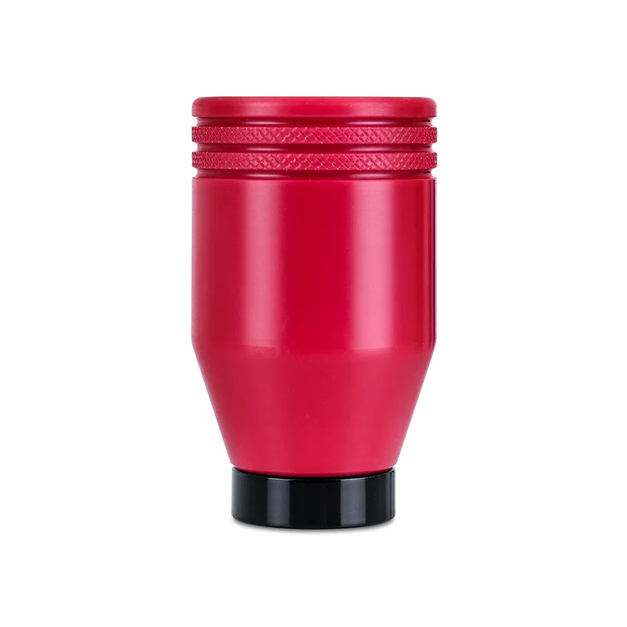Shift Knob, Red, w/Black Core, Weighted, fits Subaru WRX 2022+