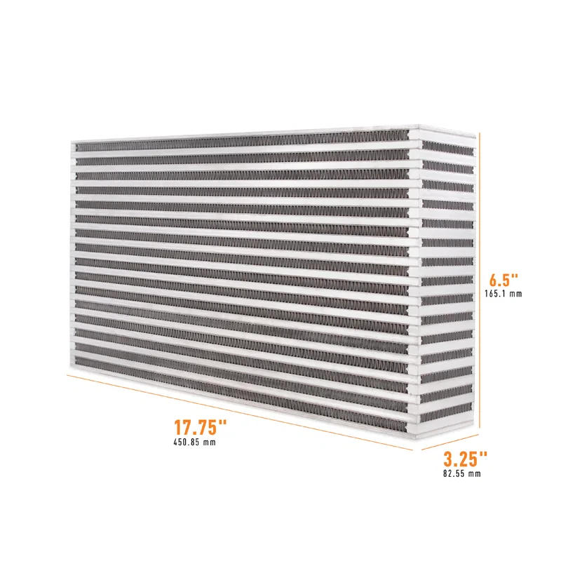 Universal Air-to-Air Race Intercooler Core 17.75in x 6.5in x 3.25in