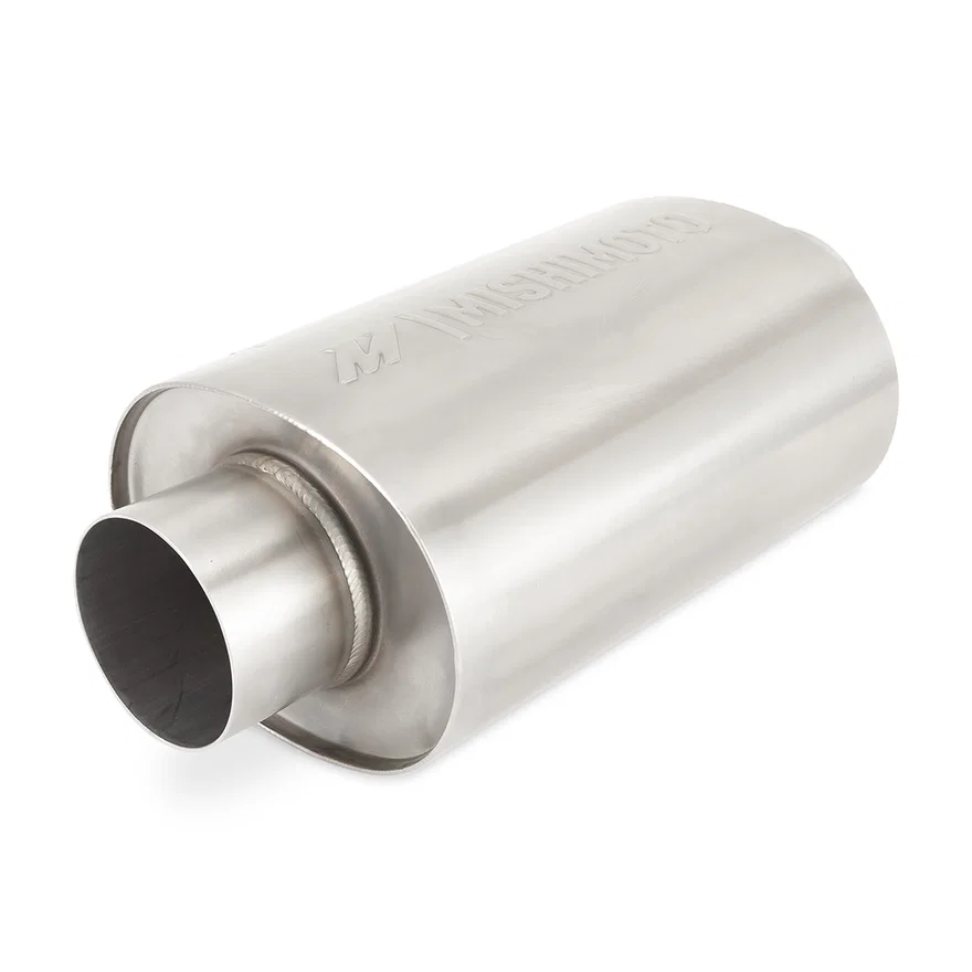Universal Stainless-Steel Exhaust Resonator, 2.5inch
