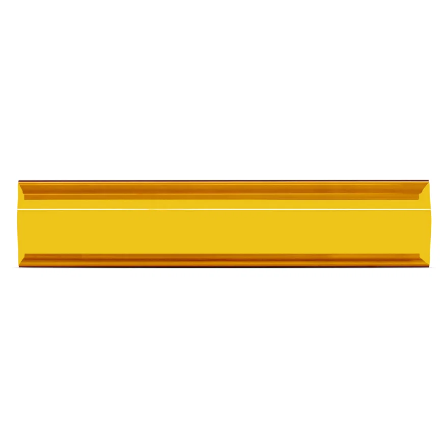Borne Off-Road BNLT-COV-SS10YL Light Bar Cover, Amber, Single Row 10 in