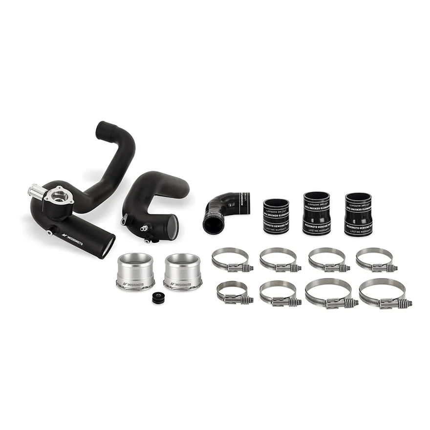 Intercooler Pipe Kit, Black, fits Ford Bronco 2.3L EcoBoost2021+