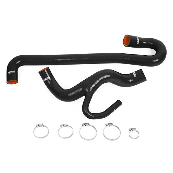 Silicone Radiator Hose Kit, Black, fits Jeep Grand Cherokee SRT8 6.4L 2012-2018