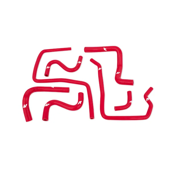 Silicone Ancillary Hoses, Red, fits Subaru WRX/WRX STI 2004-2007